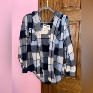 GARAGE Flannel with Hoodie